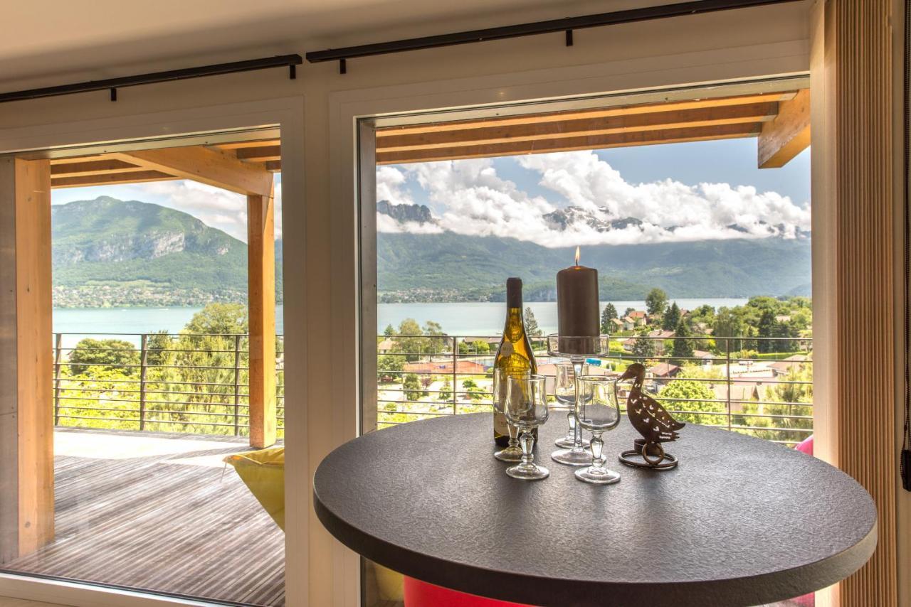 Le Panoramic - Loft & Mainfloor Outstanding Lake View - Lla Selections By Location Lac Annecy Sévrier Kültér fotó