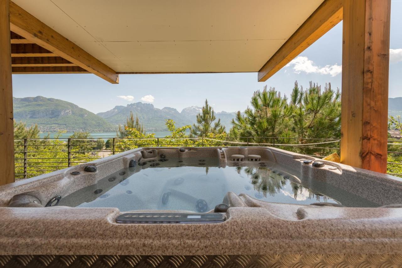 Le Panoramic - Loft & Mainfloor Outstanding Lake View - Lla Selections By Location Lac Annecy Sévrier Kültér fotó