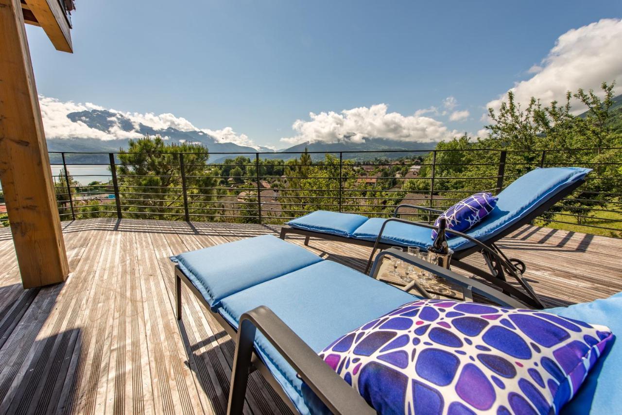 Le Panoramic - Loft & Mainfloor Outstanding Lake View - Lla Selections By Location Lac Annecy Sévrier Kültér fotó