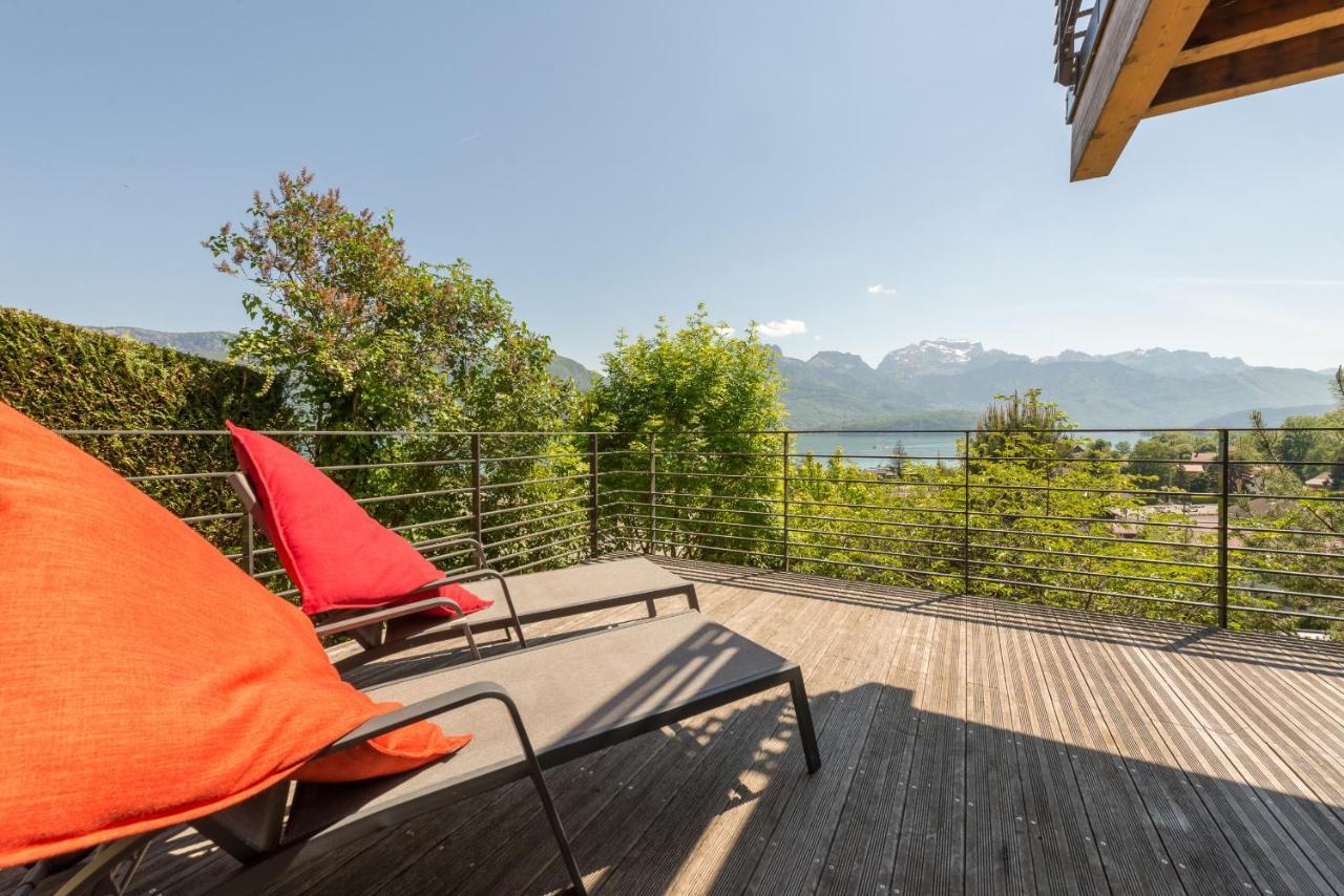 Le Panoramic - Loft & Mainfloor Outstanding Lake View - Lla Selections By Location Lac Annecy Sévrier Kültér fotó