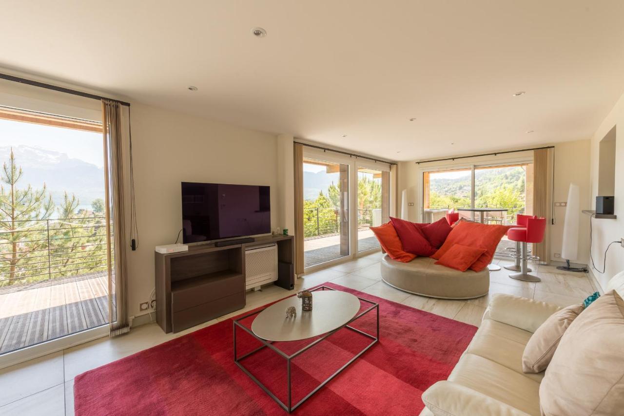 Le Panoramic - Loft & Mainfloor Outstanding Lake View - Lla Selections By Location Lac Annecy Sévrier Kültér fotó