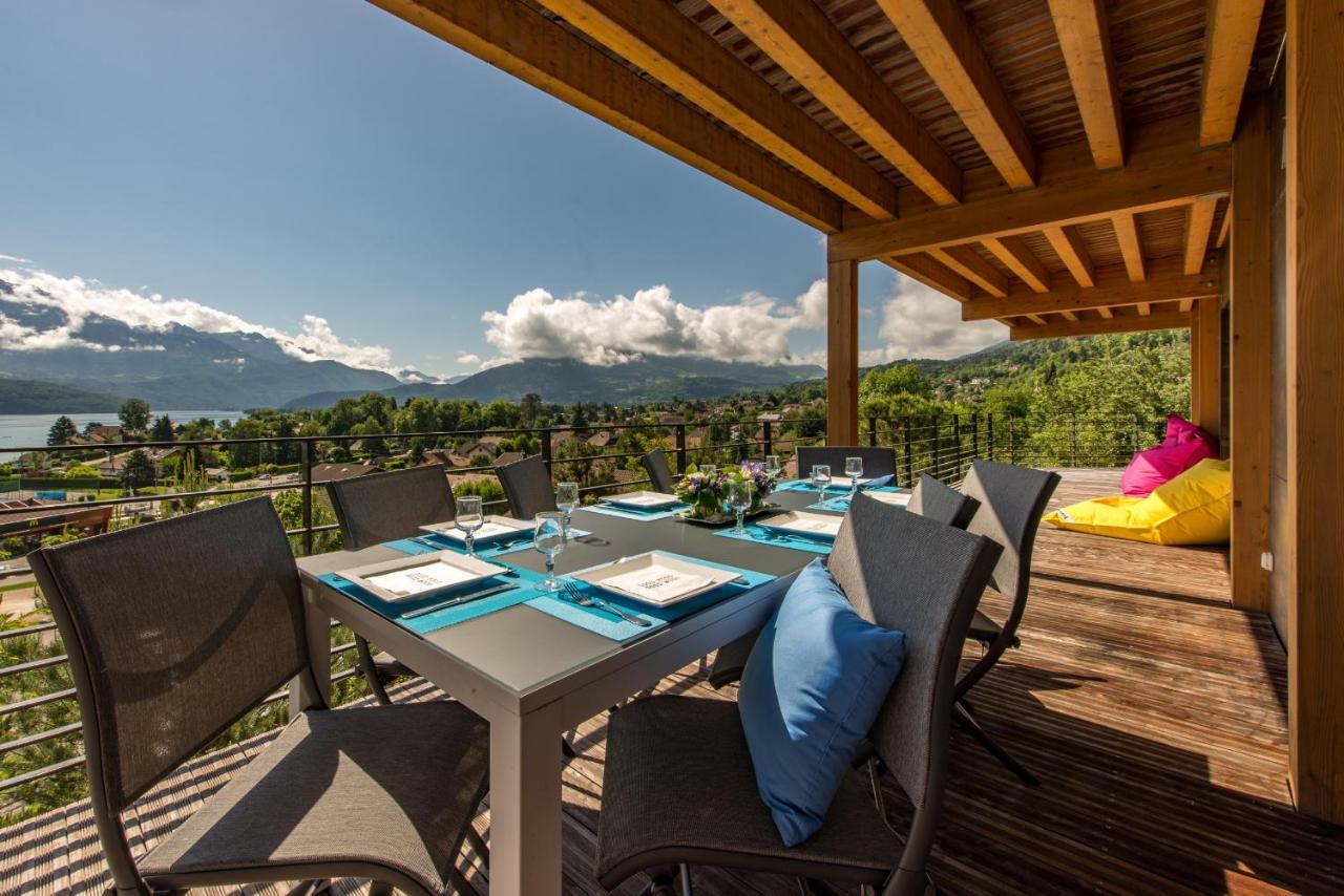 Le Panoramic - Loft & Mainfloor Outstanding Lake View - Lla Selections By Location Lac Annecy Sévrier Kültér fotó