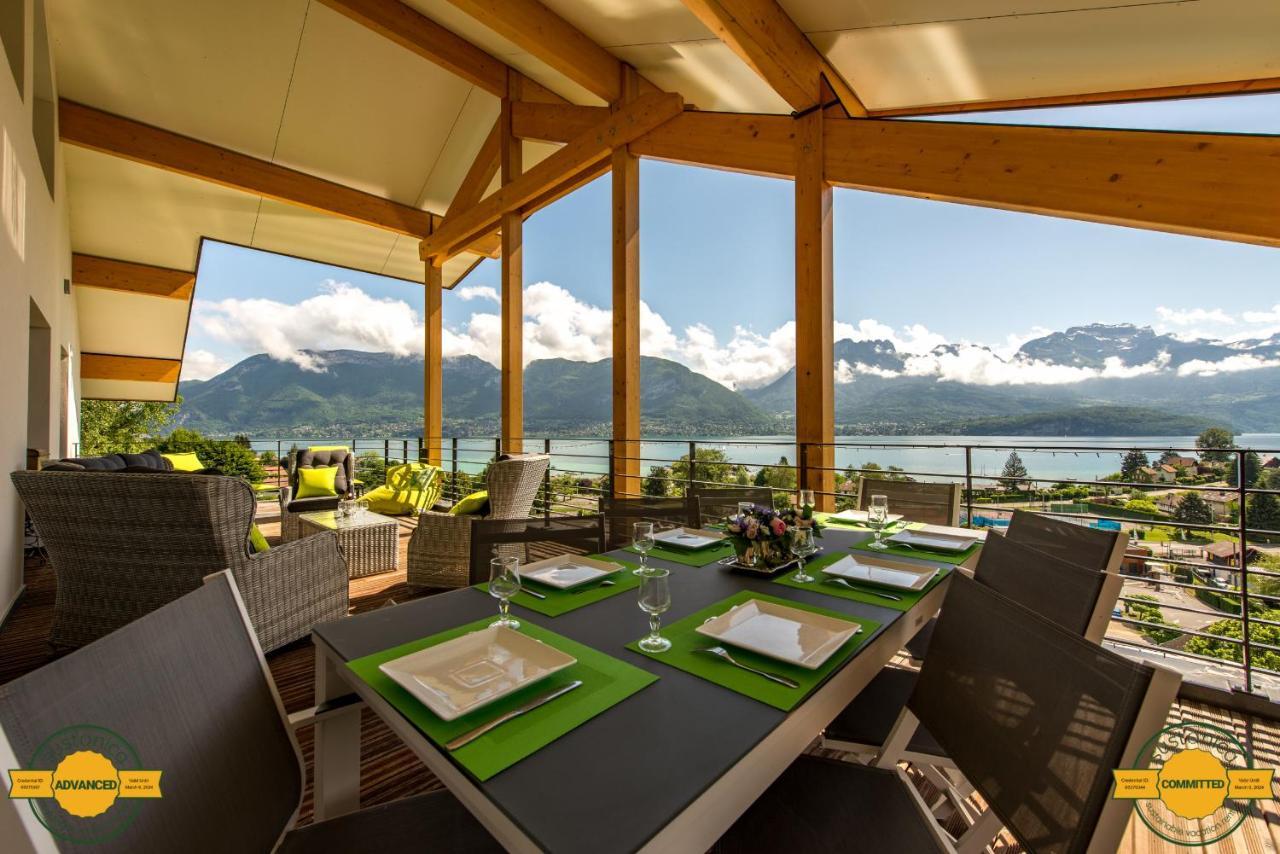 Le Panoramic - Loft & Mainfloor Outstanding Lake View - Lla Selections By Location Lac Annecy Sévrier Kültér fotó