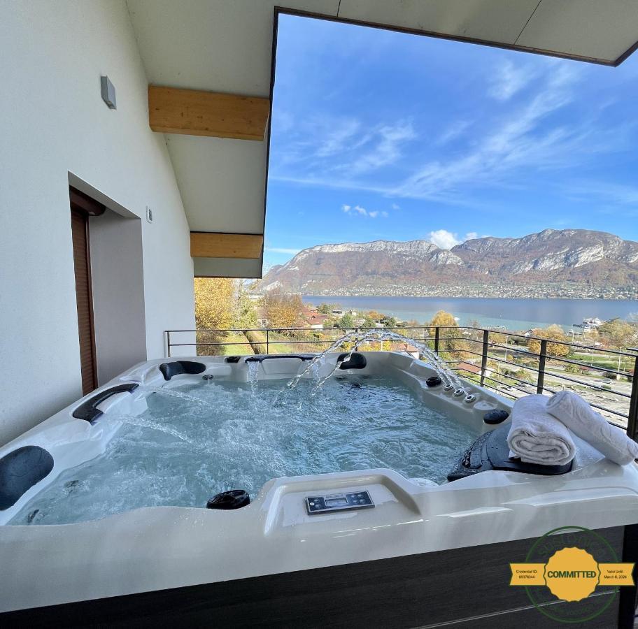 Le Panoramic - Loft & Mainfloor Outstanding Lake View - Lla Selections By Location Lac Annecy Sévrier Kültér fotó