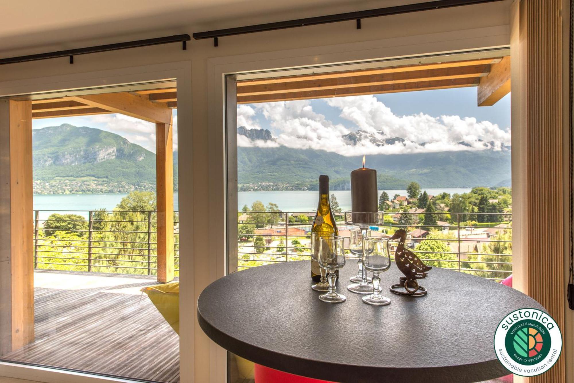 Le Panoramic - Loft & Mainfloor Outstanding Lake View - Lla Selections By Location Lac Annecy Sévrier Kültér fotó