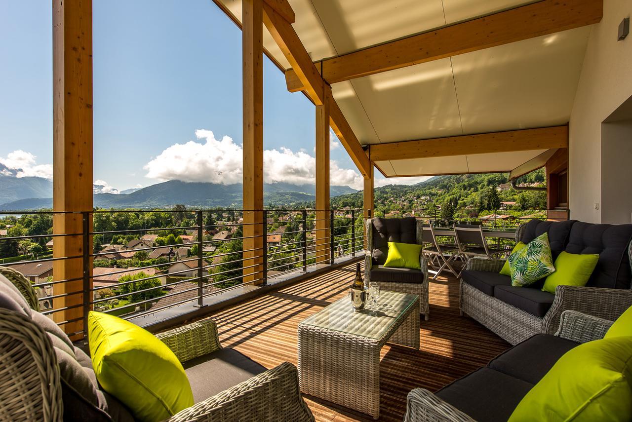 Le Panoramic - Loft & Mainfloor Outstanding Lake View - Lla Selections By Location Lac Annecy Sévrier Kültér fotó