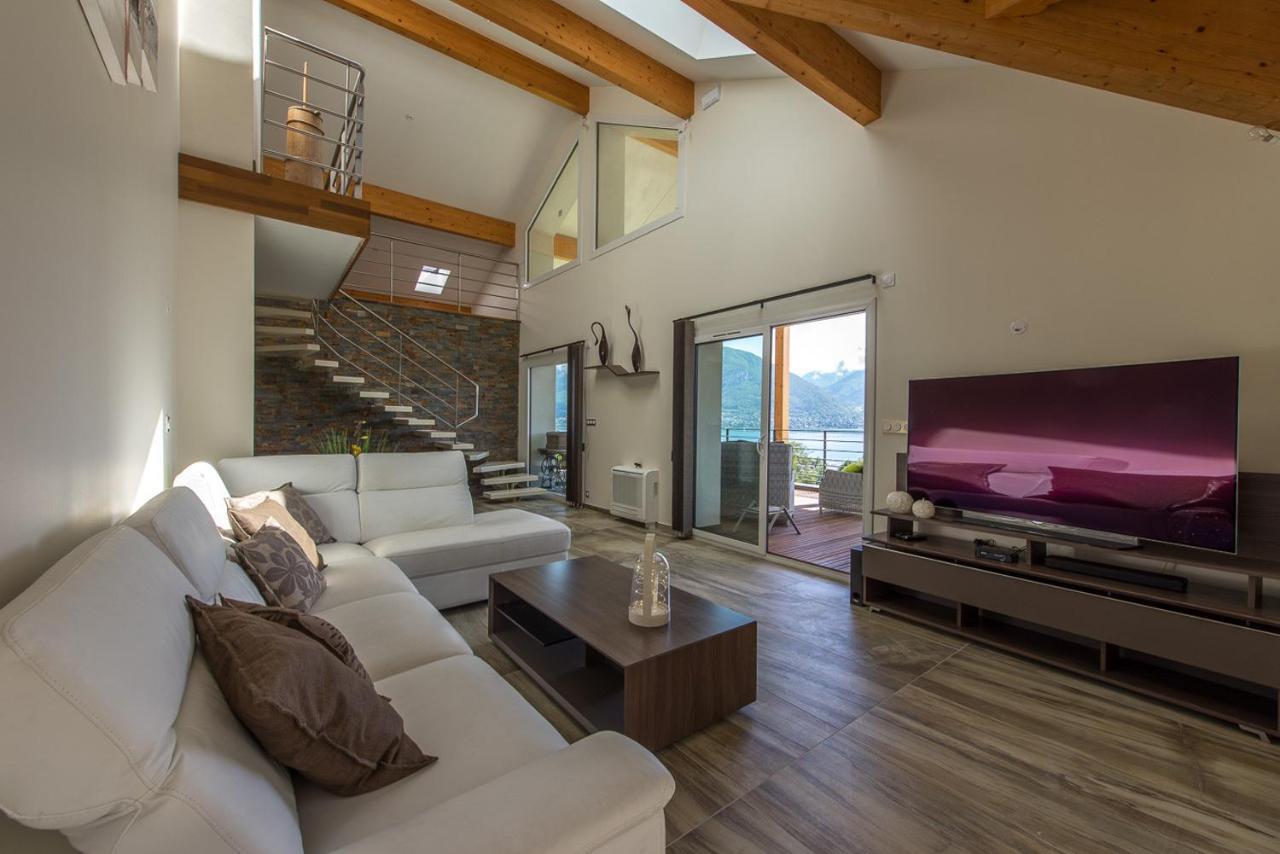 Le Panoramic - Loft & Mainfloor Outstanding Lake View - Lla Selections By Location Lac Annecy Sévrier Kültér fotó